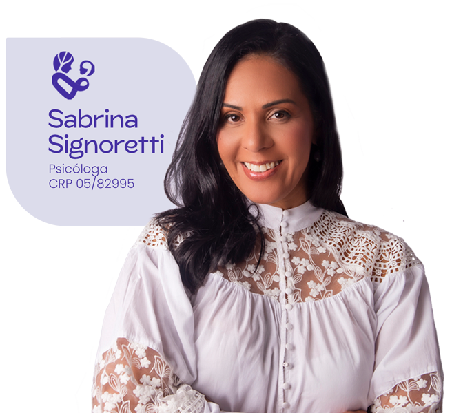 Sobe Sabrina Signoretti psicóloga clínica